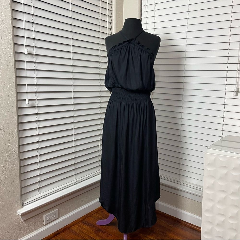 KLD Halter Neck Smocked Dress Size Medium